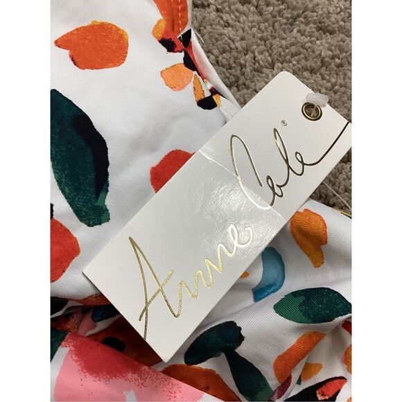 New. Anne Cole floral swimsuit. Size 16. Retails $119 - Picture 13 of 15